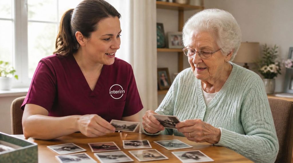Care Professional providing structured in-home dementia support as an alternative to memory care.
